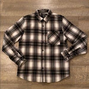 Forever 21 Flannel Plaid Mens Button Down Sz M